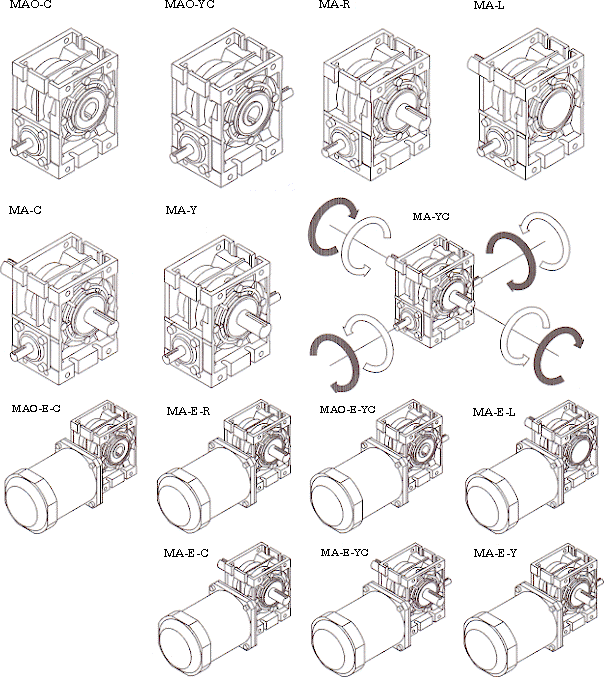 ウォーム減速機